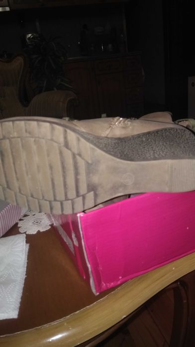 Дамски ботуши от напа