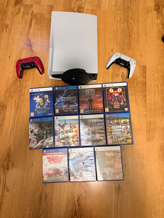 Ps5 11 games 2 joysticks
