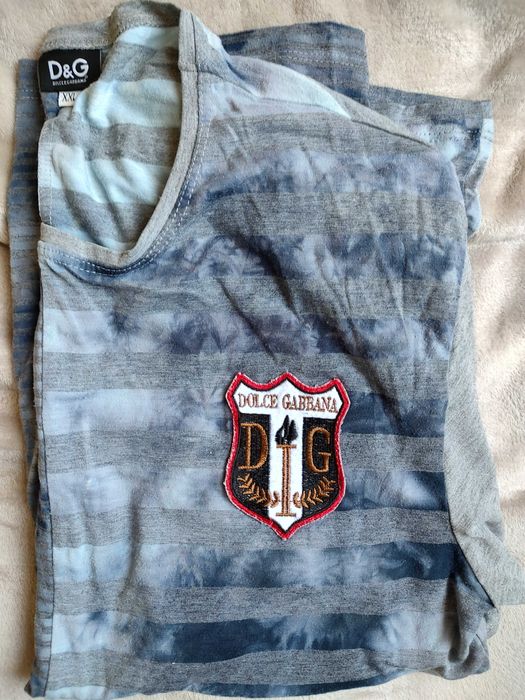 Тениска D&G синя оригинална