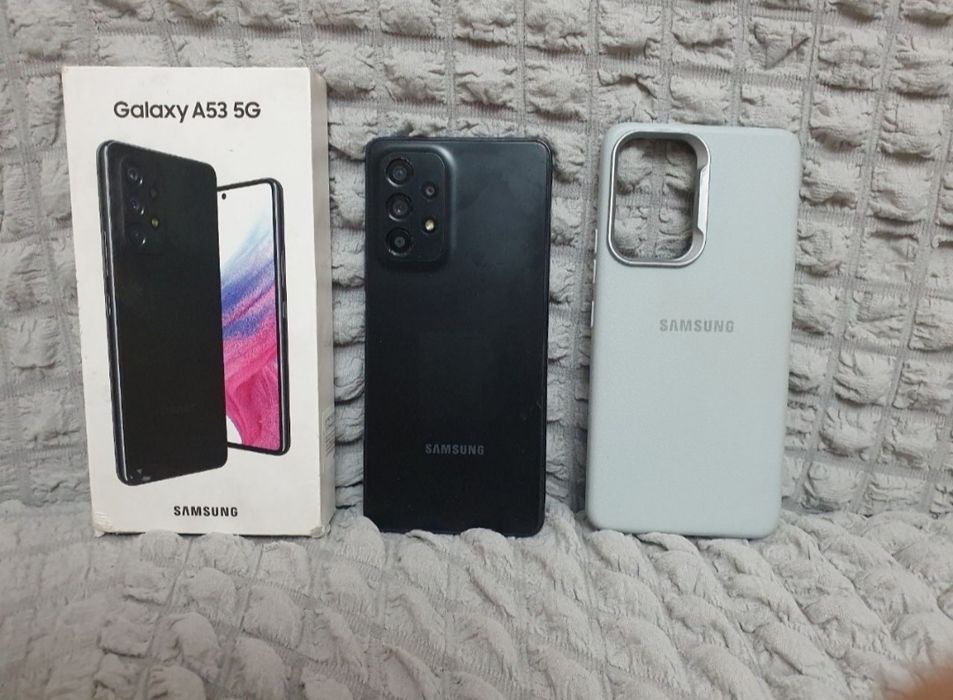 Samsung Galaxy A53 5G 6+6/128GB Rangi Black Holati yaxshi Karobka Bor