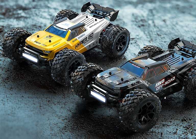 Плажно тръги MJX Hyper Go Brushless 75+ км.ч. 1:14 жълт и черен цвят