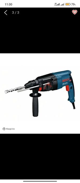 Работы перфоратором.