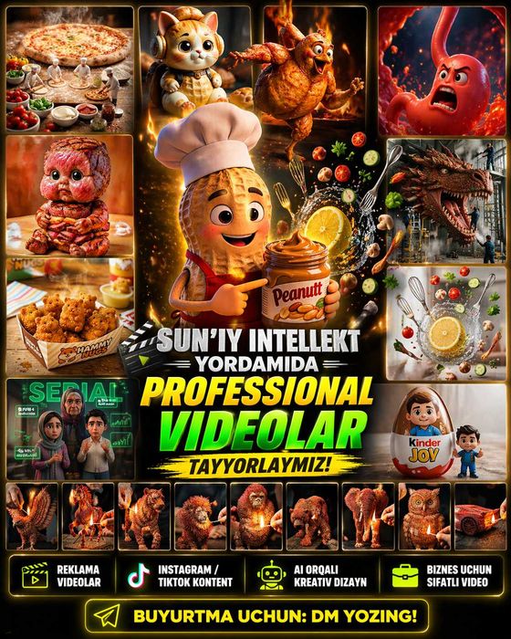 Photoshop, suniy intelek bn rasm gen, Ai, Uzumga infograka