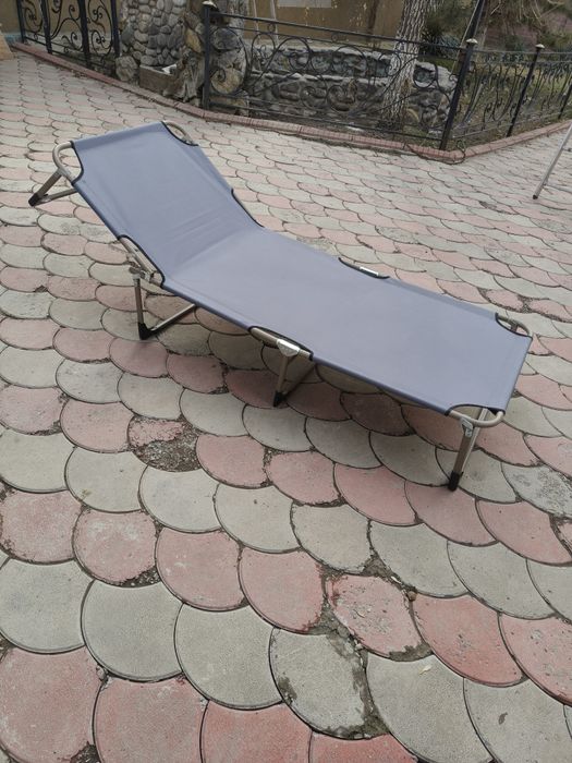 Раскладушка с матрасом