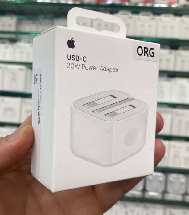 iPhone zaryadka ORG USB-C adapter iPhone zaryadnik Зарядка для Айфон