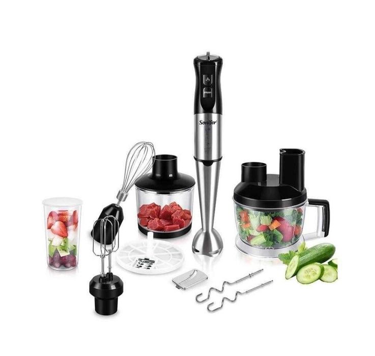 Многофункциональный Погружной блендер Миксер Чоппер Sonifer 8086