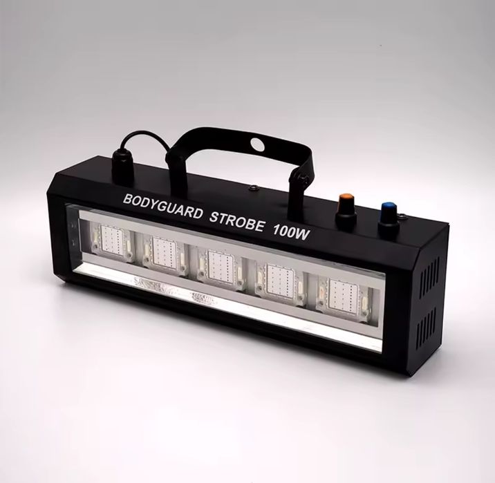 Stroboscop disco, 100W, RGBW, telecomandă