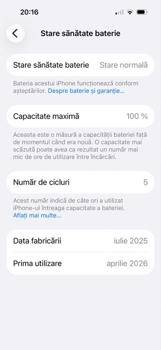 Iphone 15 nou, cu garantie