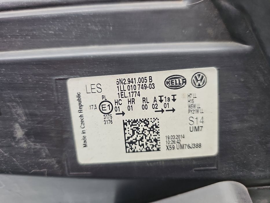 Far stanga Volkswagen Tiguan (5N) [Fabr 2007-2016] Hatchback 5N2941005