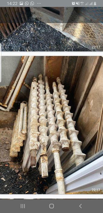 Продаю котёл с радиатороми