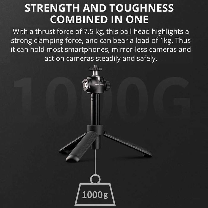 Статив и селфи стик две в едно- трипод PGYTECH