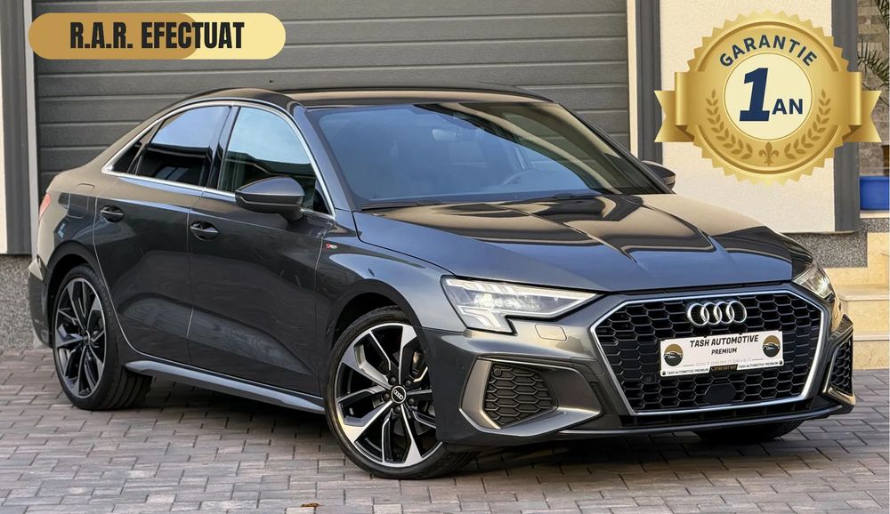 Audi A3 Limuzina 1.5 TFSI 35 MHEV S-LINE l R.A.R. Efectuat l 2021 l GARANTIE 1 AN !