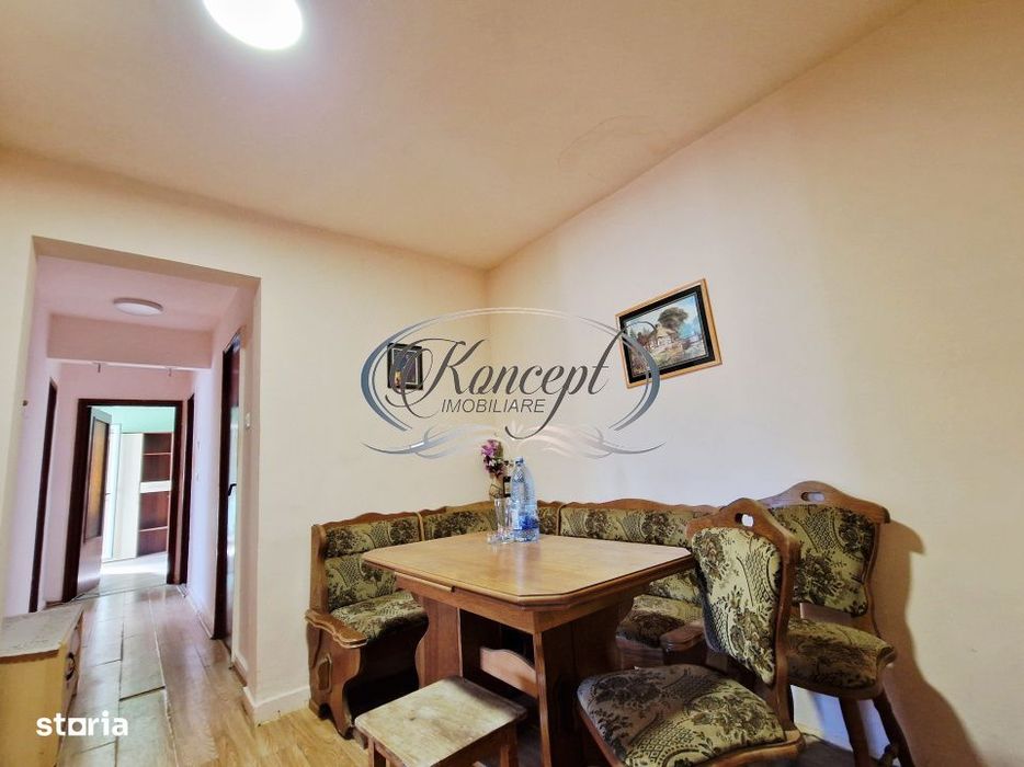 Apartament cu potential, orientare sud-est, 2 balcoane, zona Parang