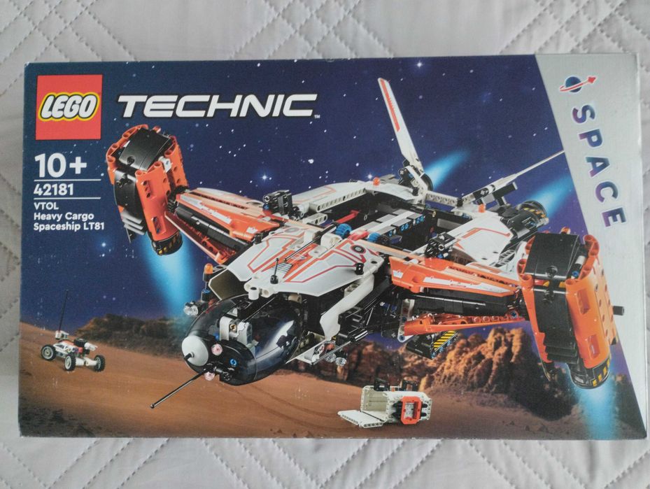 Нови-LEGO Technic-42181-космически кораб, City-60312, Marvel-76245
