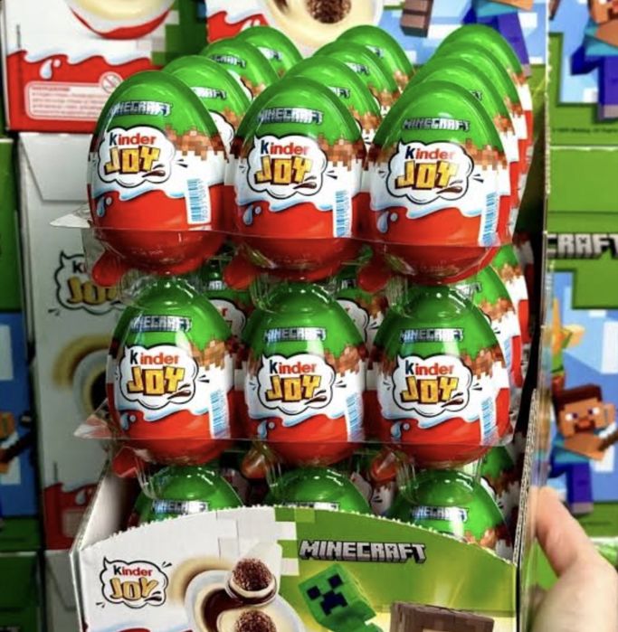 Киндер джой майнкрафт