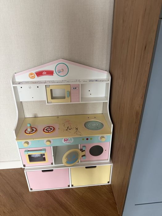 Детская кухня дерево