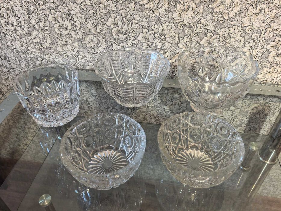 Конфетницы.Хрусталь.