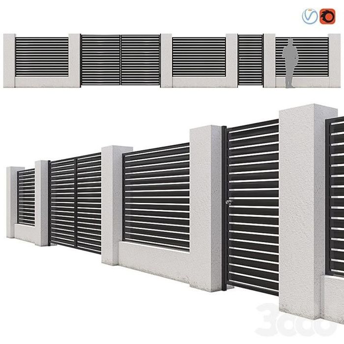 Забор и ворото   Жалюзи