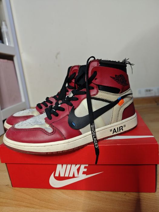 Nike off-white red