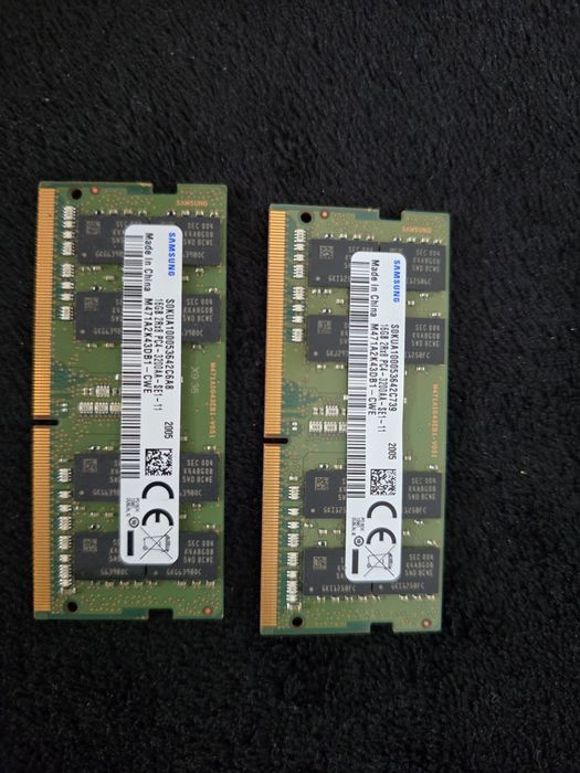 Ram Samsung 2x 16GB ddr4 3200mhz