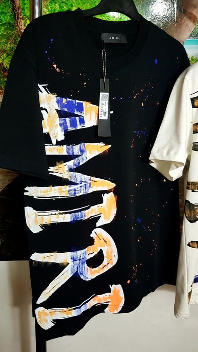 Tricou premium Amiri top Quality STOC LIMITAT!