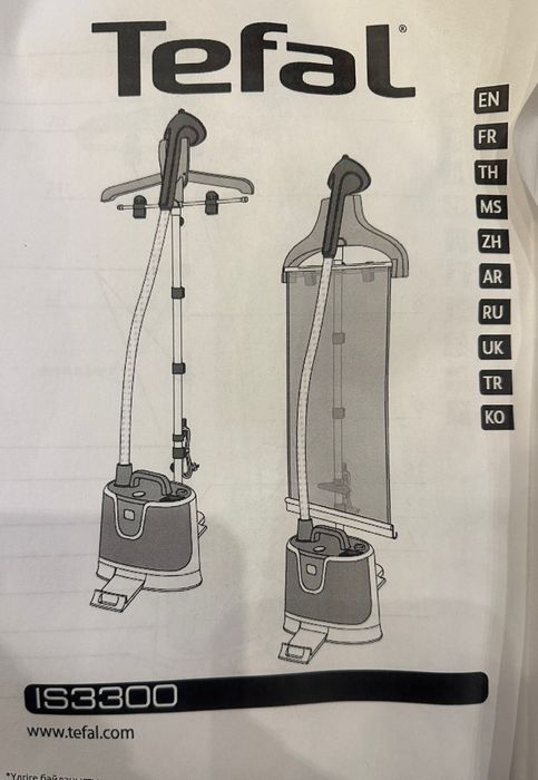отпариватель tefal IS8380E1