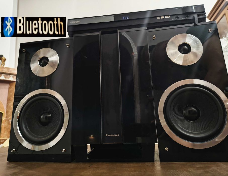 3 колонки сабвуфер  Музыкальный центр Bluetooth