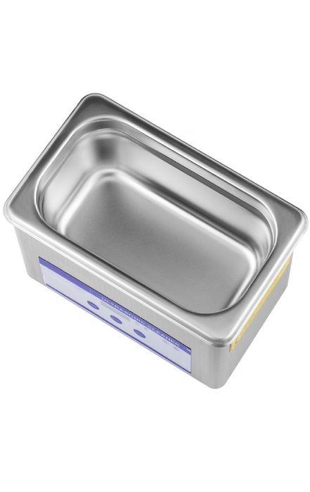 Baie cu ultrasunete / Aparat curățare cu ultrasunete 0.8L - Nou / Inox Digital