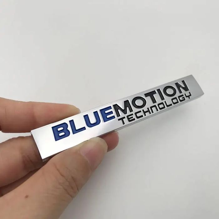 Emblema BLUEMOTION Embleme auto Passat Tiguan Golf Sigla Stema Stiker