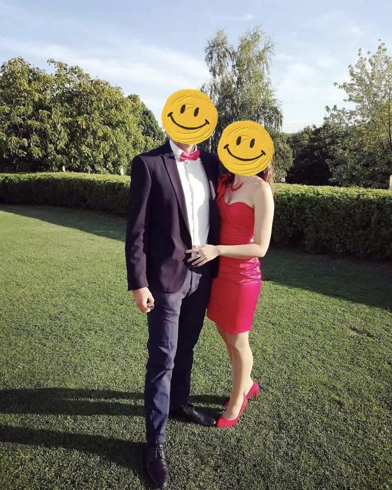 Официална червена рокля Lipsy London 36