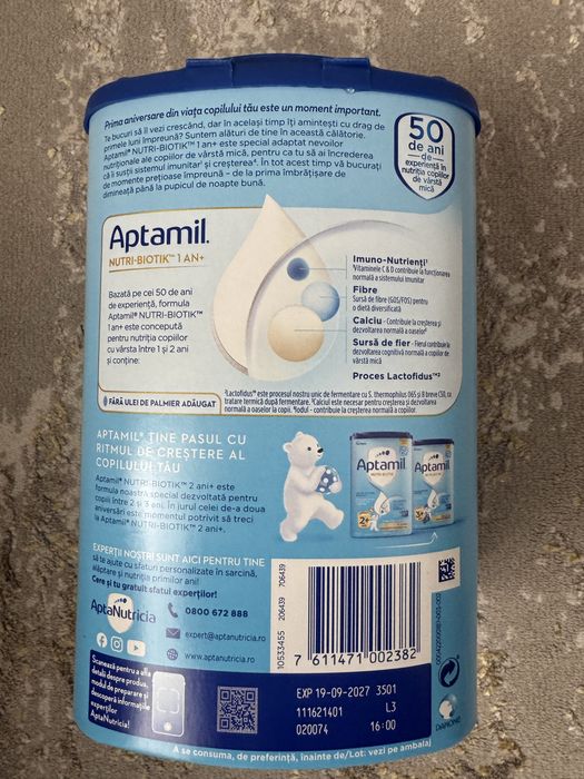 Vand Aptamil 1+ !