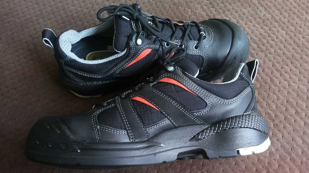 ARBESKO Leather Work Safetu Shoes размер EUR 45 работни обувки WS1-37