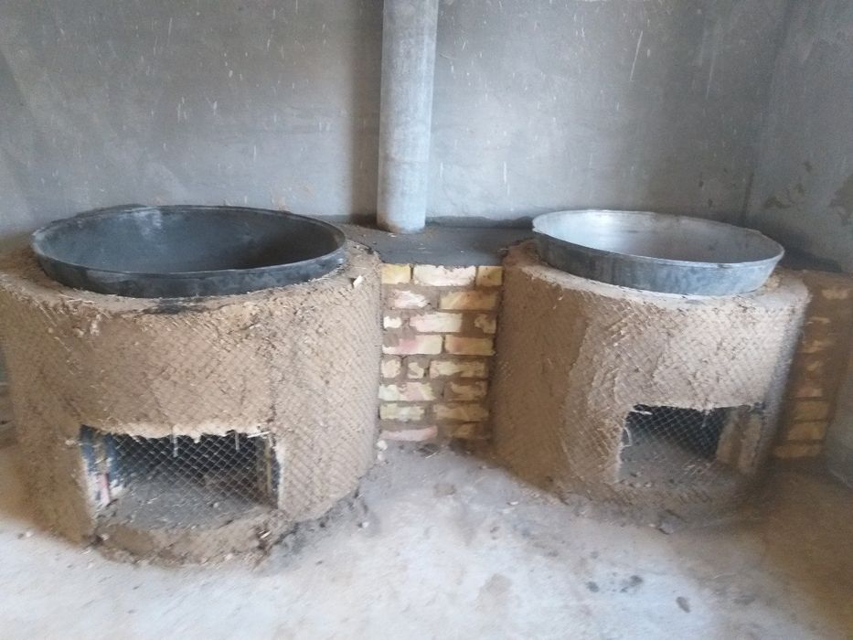 Тандир учок печка камен тандир туречски тандирлар курамиз