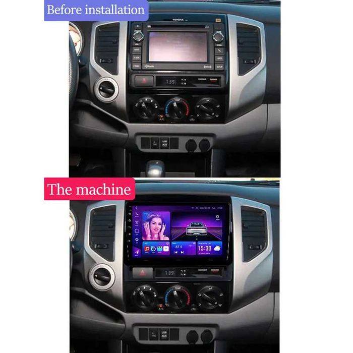 Navigatie Toyota Tacoma Hilux 2005-2013, Android 14 , 4GB RAM/64GB ROM