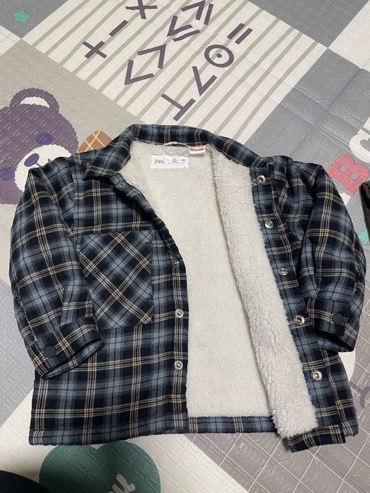 Яке Benetton и Връхна ризка Zara 86см