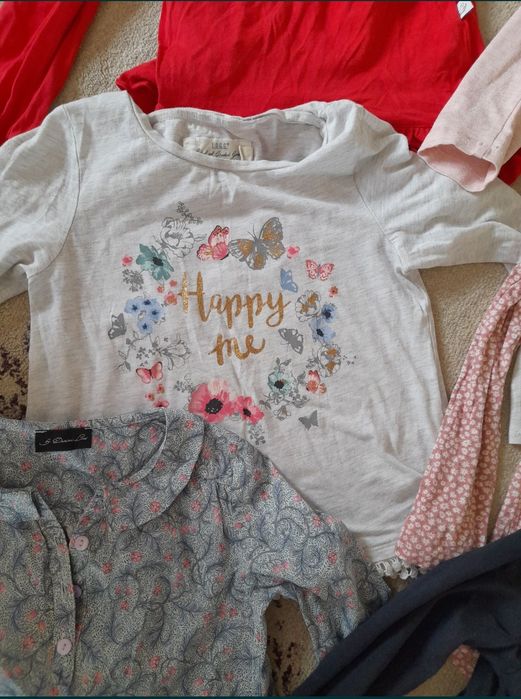 bluza bluze h&m danina line 4 5 6 ani marime 110 116 impecabile