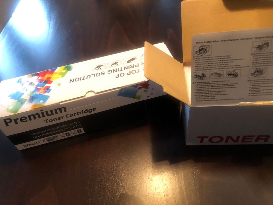 З броя тонер касети, неизползвани