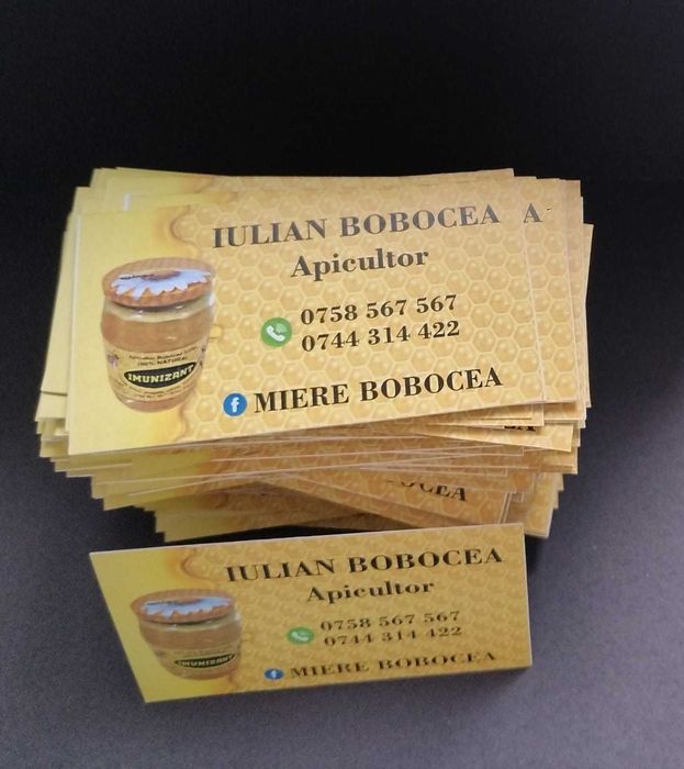 Cărți de vizită, pliante, flyere etichete, căni, tricouri