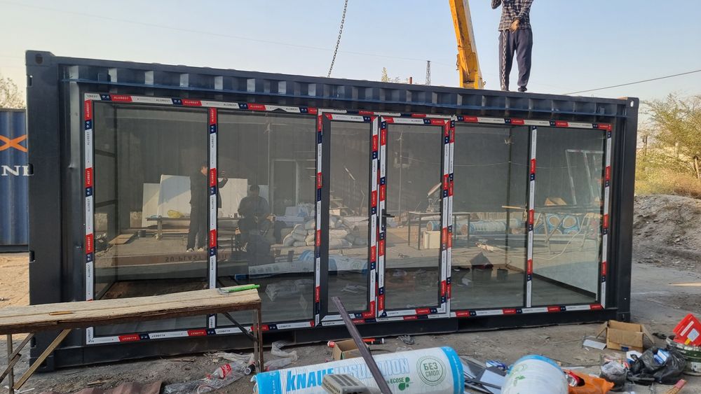 Мобильных домов Контейнер Домик Офис Магазина Сартарошхона Готовы Конс
