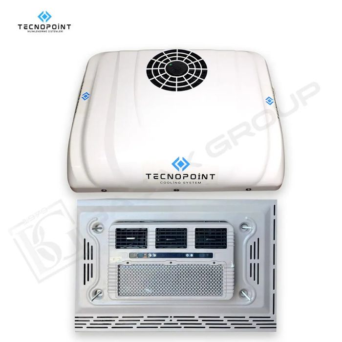 Tecnopoint Универсален климатик на 12/24v. С една перка