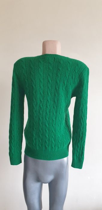 POLO Ralph Lauren Cable Wool / Cashmere Knit  M НОВО ОРИГИНАЛ Дамски П