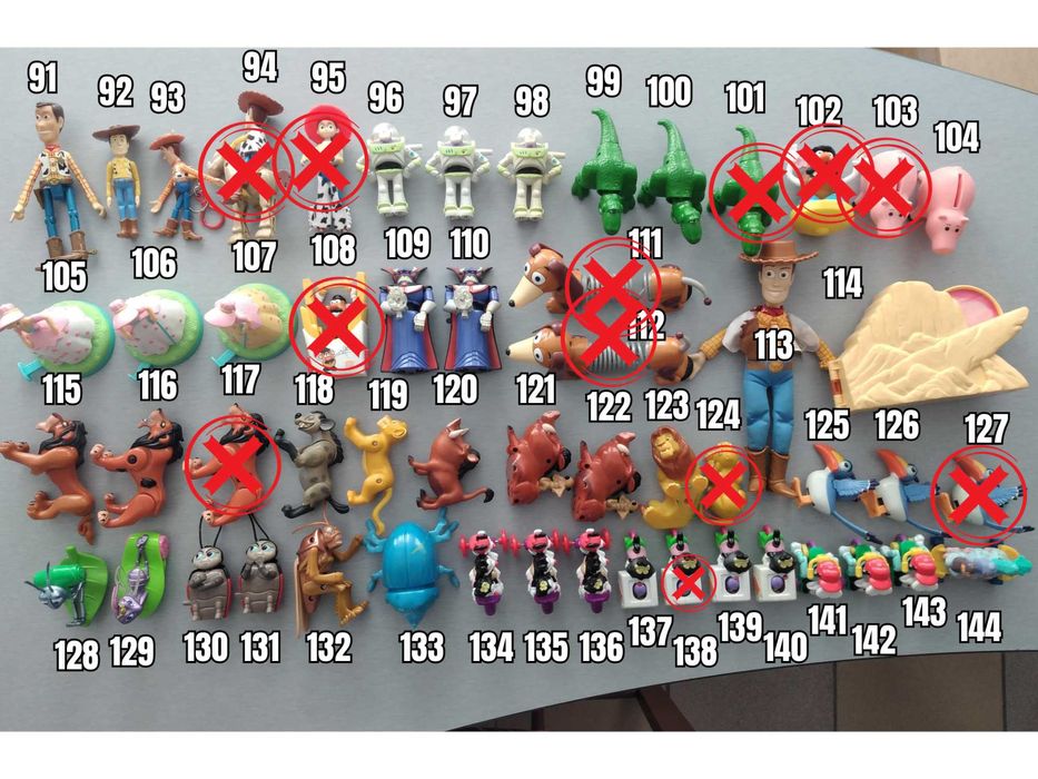 McDonalds Toys Макдоналдс Играчки от 90те 00те Винтидж Колекционерски