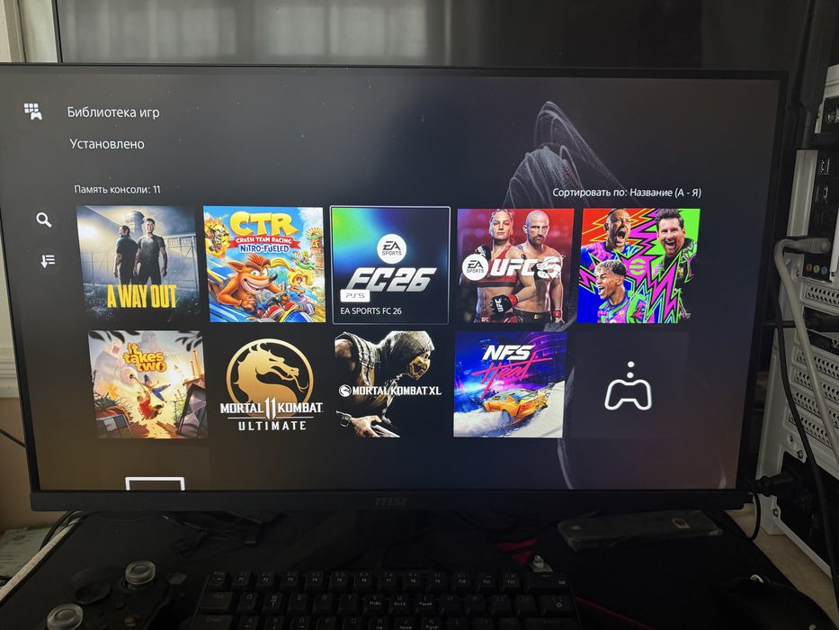 Ps5 Slim Koreyadan Kelgan Xotirasi 1TB 25 kun ishlagan