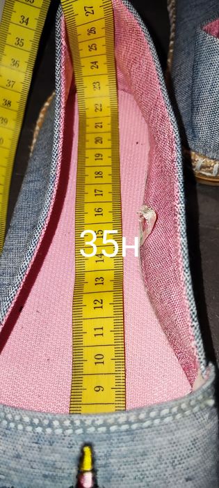 еспадрили за момиче 34 и 35 номер