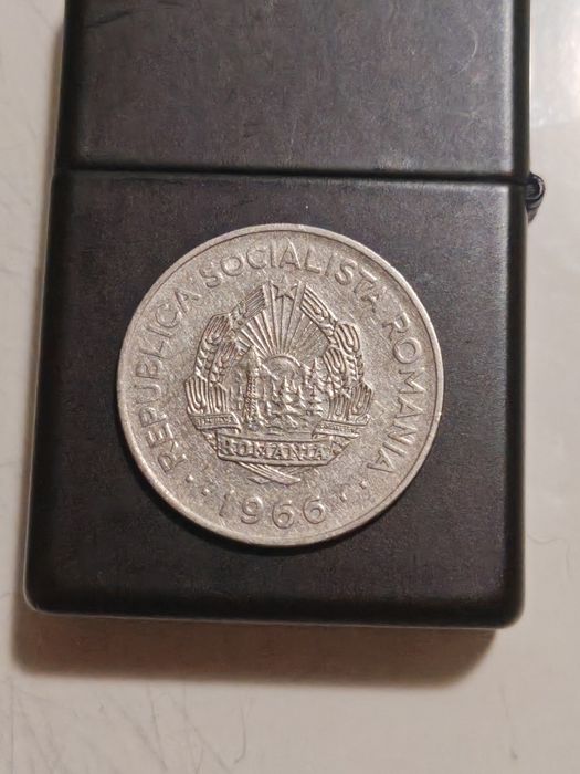 Moneda 1 Leu 1966