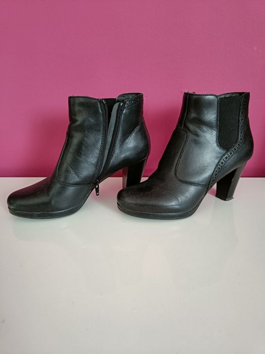 Botine dama din piele - mărimea 38