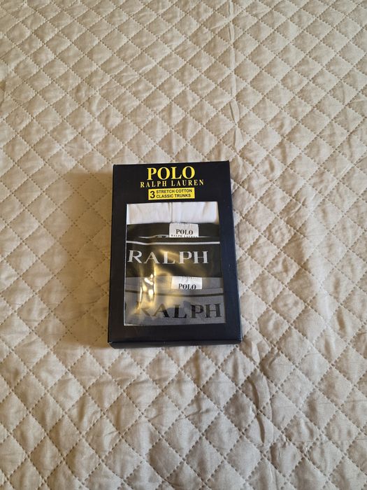 Set 3 perechi de boxeri Polo Ralph Lauren noi