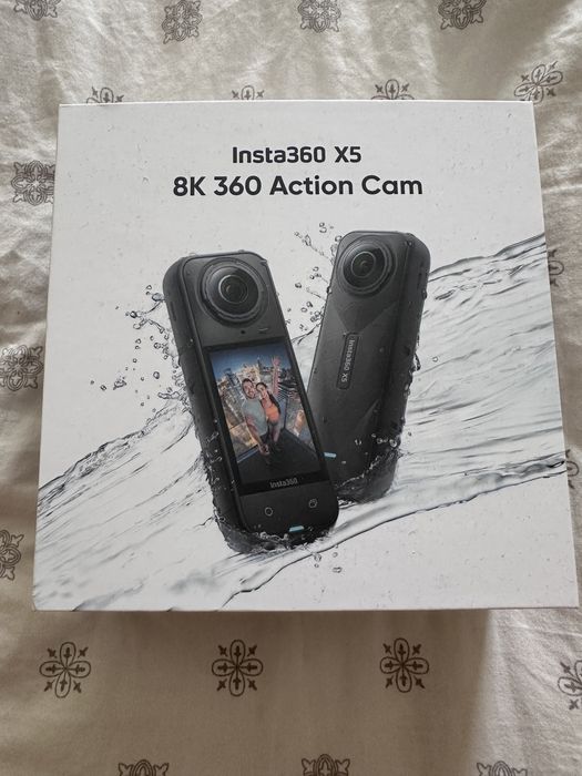 Insta360 X5 Camera Video Sport 8K 360° - Standard Bundle