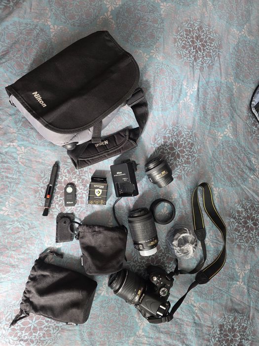 Nikon D5100 + китов обектив