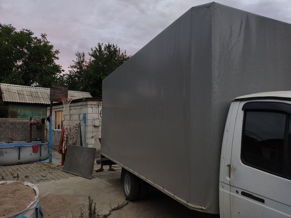 Эвакуатор тентованный борт газель